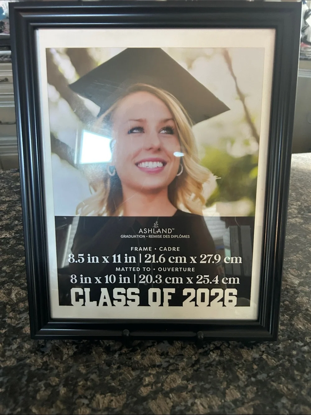 ASHLAND 8x10 BLACK CLASS OF 2026 MATTEE WALL FRAME NWT